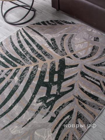 ковер Ковер MERINOS LIMAN F479 GRAY-GREEN Овал — фото 4