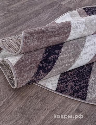 ковер MERINOS SILVER d234 GRAY-PURPLE Овал — фото 3