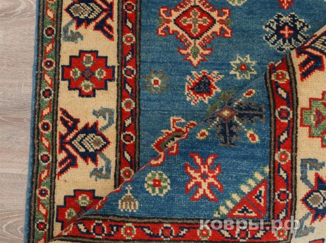 ковер ручной работы Пакистанский ковер ручной работы Казах 0.97x1.49м — фото 13