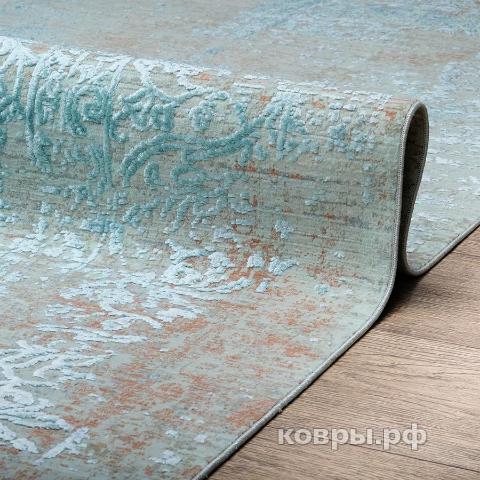 ковер Milat Art Deco 3041B CREAM / JADE_TURQUOISE — фото 2