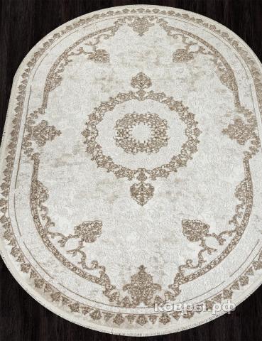 ковер DURKAR SANDALI 30231Y BEIGE / L.GREY Овал — фото 2
