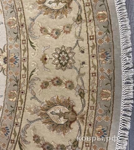 ковер ручной работы Индийский ковер ручной работы из шелка и шерсти Aurora (Аврора) 3.05x3.05 — фото 2