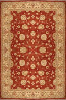 Шелковый Афганский ковер ручной работы Сhoubi Ziegler (Чуби зиглер) 2.93x2.05