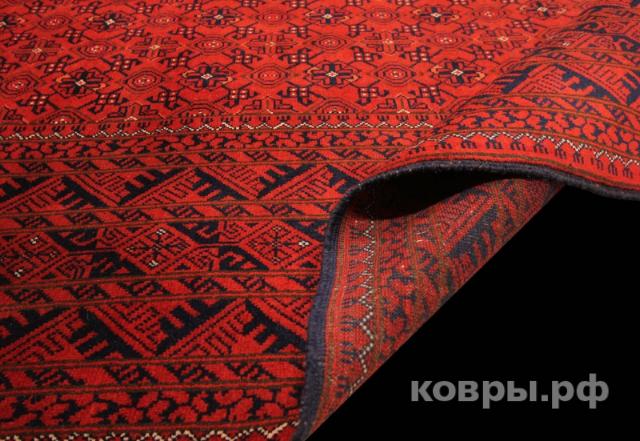 ковер ручной работы Шелковый Афганский ковер ручной работы Kundus (Кундус) 2.97x2.04 — фото 5