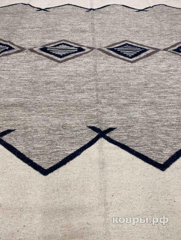 ковер ручной работы Шелковый Афганский ковер ручной работы Kilim (Килим) 3.06x2.47 — фото 2