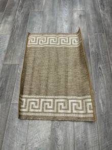Коврик № 1583,бежевый,размер 0,7 на 1 метр