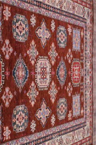 ковер ручной работы Пакистанский ковер ручной работы Казах 1.83x2.63м — фото 6