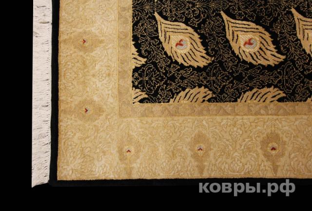 ковер ручной работы Индийский ковер ручной работы из шелка и шерсти Numan (Нуман) 1.7x2.4 — фото 2