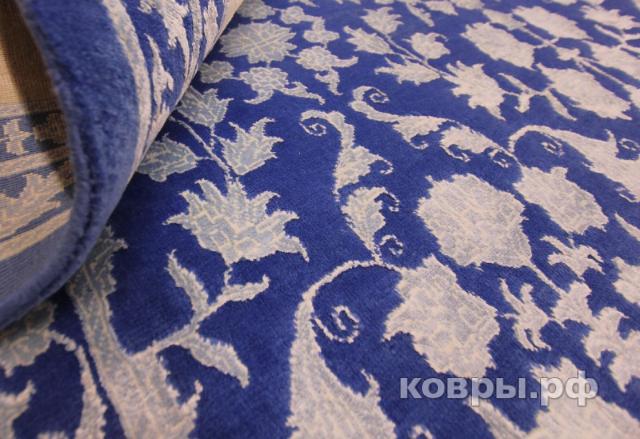 ковер ручной работы Индийский ковер ручной работы из шелка и шерсти Rajkumar (Ражкумар) 4.23x3.01 — фото 3