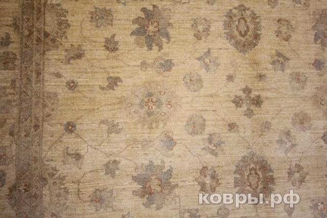 ковер ручной работы Шерстяной Афганский ковер ручной работы Сhoubi Ziegler (Чуби зиглер) 2.92x2.01 — фото 2