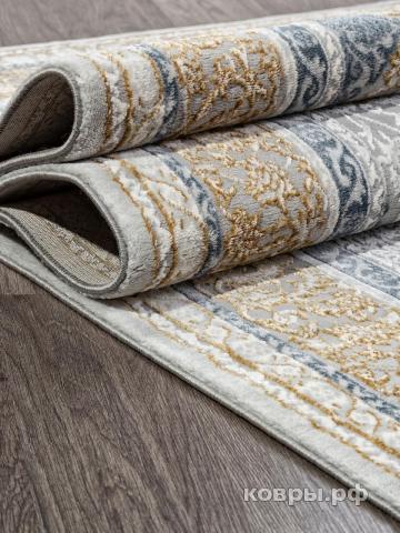 ковер Ковер KARMEN HALI ARMINA GA007N GREY / MULTI Овал — фото 4