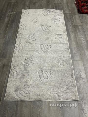 Халява Коврик № 1761,серый,размер 0,95 на 2 метра