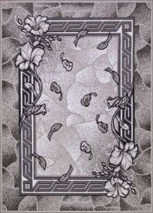 Ковер SILVER d201 GRAY