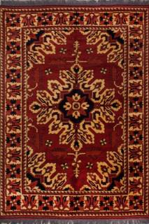 Пакистанский ковер ручной работы Меринос 1.55x1.9м