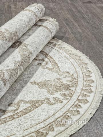 ковер DURKAR SANDALI 30231Y BEIGE / L.GREY Овал — фото 3