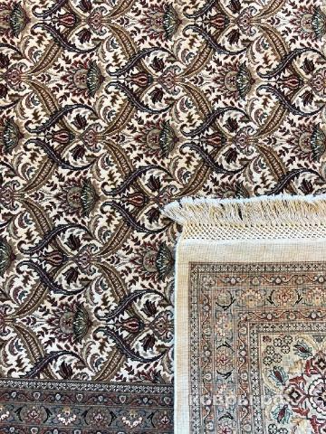 ковер ручной работы Индийский ковер ручной работы из шелка и шерсти Agra (Агра) 3.09x2.46 — фото 5