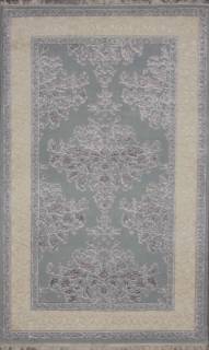 Индийский ковер ручной работы из шелка и шерсти 1.58x0.97