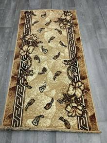 Коврик №188 -бежевый, размер 0,9 на 1,7 метра