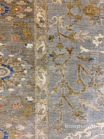 ковер ручной работы Шелковый Афганский ковер ручной работы Сhoubi (Чуби) 5.48x3.71 — фото 5