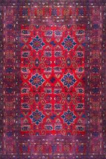 Афганский ковер ручной работы Чуби 1.55x2.05м