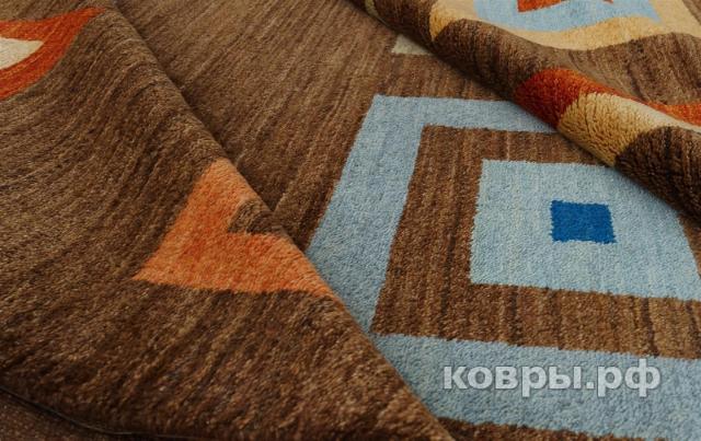 ковер ручной работы Пакистанский ковер ручной работы Чуби модерн 1.65x2.05м — фото 10