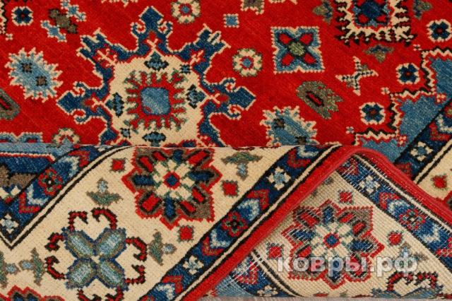 ковер ручной работы Пакистанский ковер ручной работы Казах 1.05x1.49м — фото 15