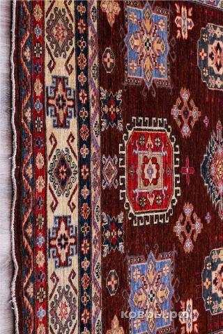 ковер ручной работы Пакистанский ковер ручной работы Казах 1.83x2.63м — фото 7