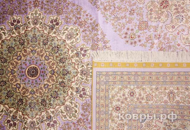 ковер ручной работы Шелковый Китайский ковер ручной работы 1.68x2.44 — фото 3