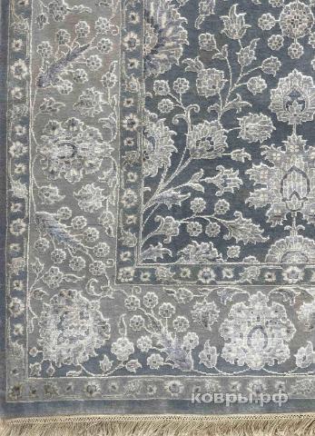 ковер ручной работы Индийский ковер ручной работы из шелка и шерсти Rajkumar (Ражкумар) 2.36x1.73 — фото 2