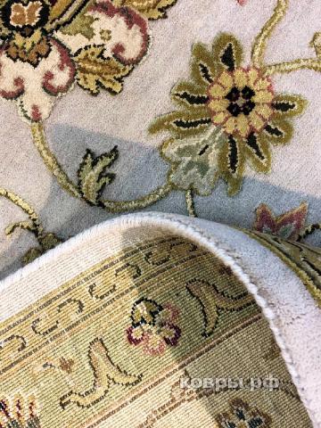 ковер ручной работы Индийский ковер ручной работы из шелка и шерсти Aurora (Аврора) 3.06x2.49 — фото 3