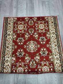 Коврик №408-красный,размер 1,2 на 1,2 метра