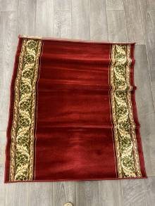 Коврик № 1308,бордовый,размер 1,2 на 1,5 метра