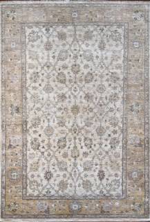 Шелковый Афганский ковер ручной работы Сhoubi (Чуби) 2.44x1.66