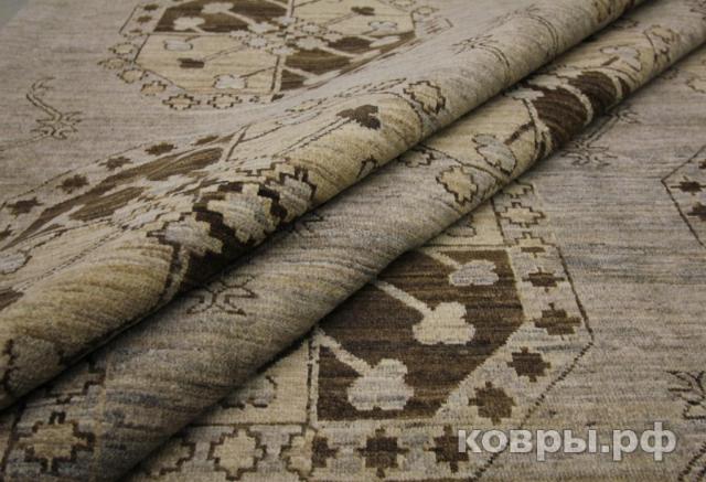 ковер ручной работы Шерстяной Пакистанский ковер ручной работы Сhoubi (Чуби)  3.49x2.74 — фото 4