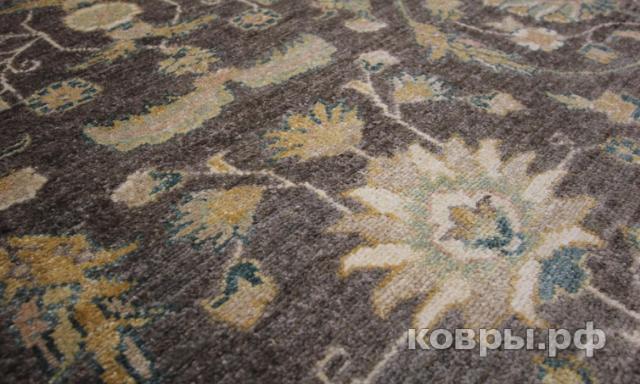 ковер ручной работы Шерстяной Афганский ковер ручной работы Сhoubi Ziegler (Чуби зиглер) 3.01x2.5 — фото 3