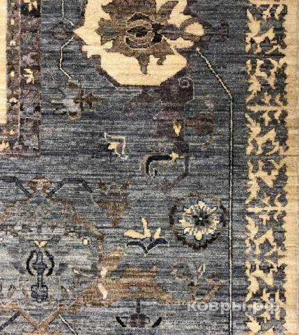 ковер ручной работы Шерстяной Афганский ковер ручной работы Сhoubi (Чуби)  3.07x2.48 — фото 3