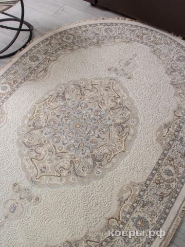 ковер Ковер DURKAR MELODY 35987Z CREAM / CREAM Овал — фото 2