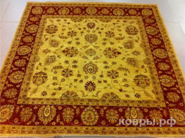 ковер ручной работы Афганский ковер ручной работы Чуби 1,95x1,95м — фото 2