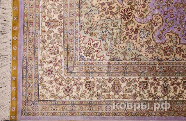 ковер ручной работы Шелковый Китайский ковер ручной работы 1.68x2.44 — фото 4
