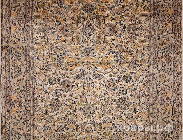 ковер ручной работы Шелковый Индийский ковер ручной работы Kashmir (Кашмир) 4.71x0.87 — фото 3