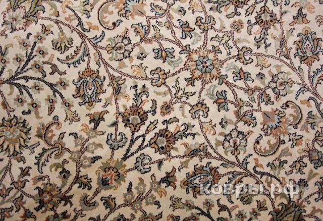 ковер ручной работы Шелковый Индийский ковер ручной работы Kashmir (Кашмир) 2.47x2.35 — фото 2