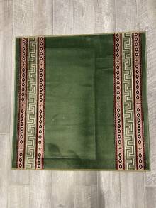 Коврик №1037,зеленый,размер 1,2 на 1,22 метра