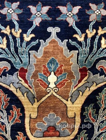 ковер ручной работы Шелковый Афганский ковер ручной работы Bidjar (Биджар) 2.98x2.45 — фото 4