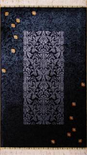 Шелковый Китайский ковер ручной работы Hereke (Хереке) 1.52x0.91