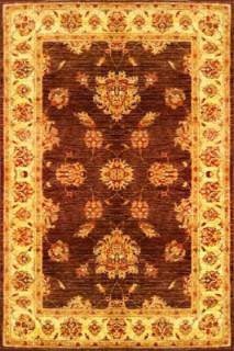 Гладкий ковер ручной работы Чуби 0.99x1.51м