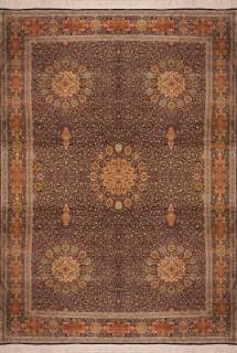 Шелковый Индийский ковер ручной работы Kashmir (Кашмир) 2.11x3.05