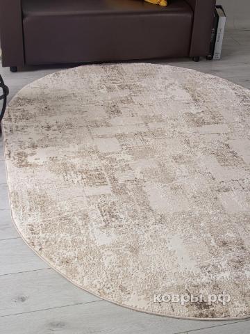 ковер Ковер KARMEN HALI ARMINA 04091A BROWN / BROWN Овал — фото 4