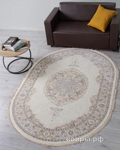 ковер Ковер DURKAR MELODY 35987Z CREAM / CREAM Овал — фото 3