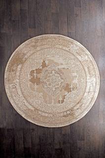 Ковер ARMINA 03704A BROWN / BROWN Круг