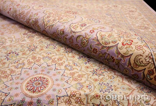 ковер ручной работы Шелковый Китайский ковер ручной работы 1.68x2.44 — фото 5